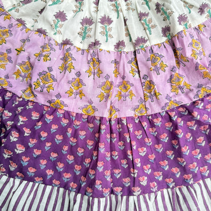 Four Panel Tiered Skirt