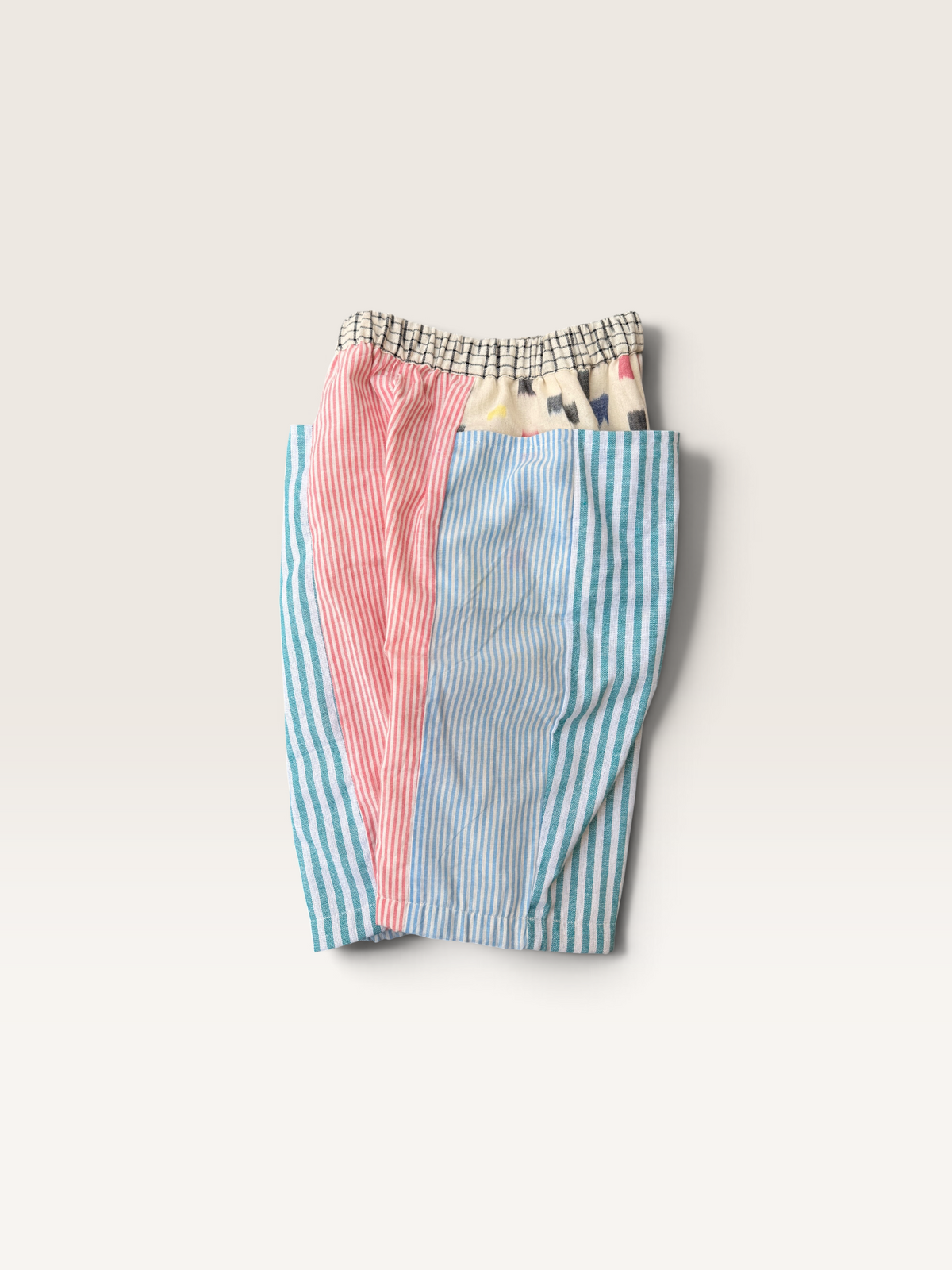 Handloom Cotton Patch Pants