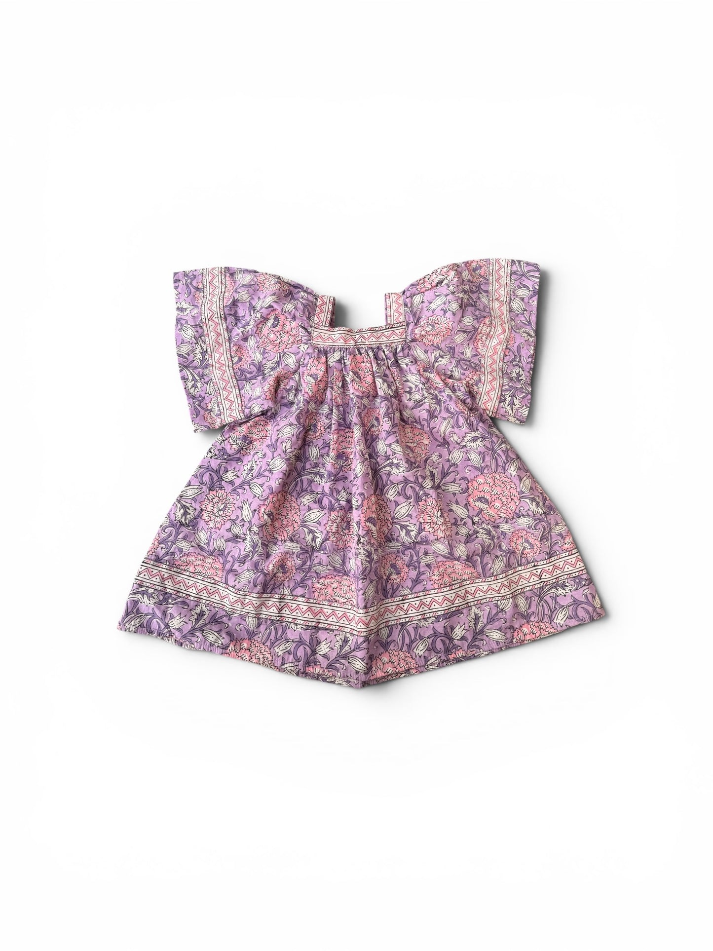 Butterfly Sleeve Frocks Dress
