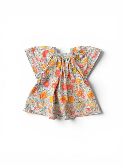 Butterfly Sleeve Frocks Dress
