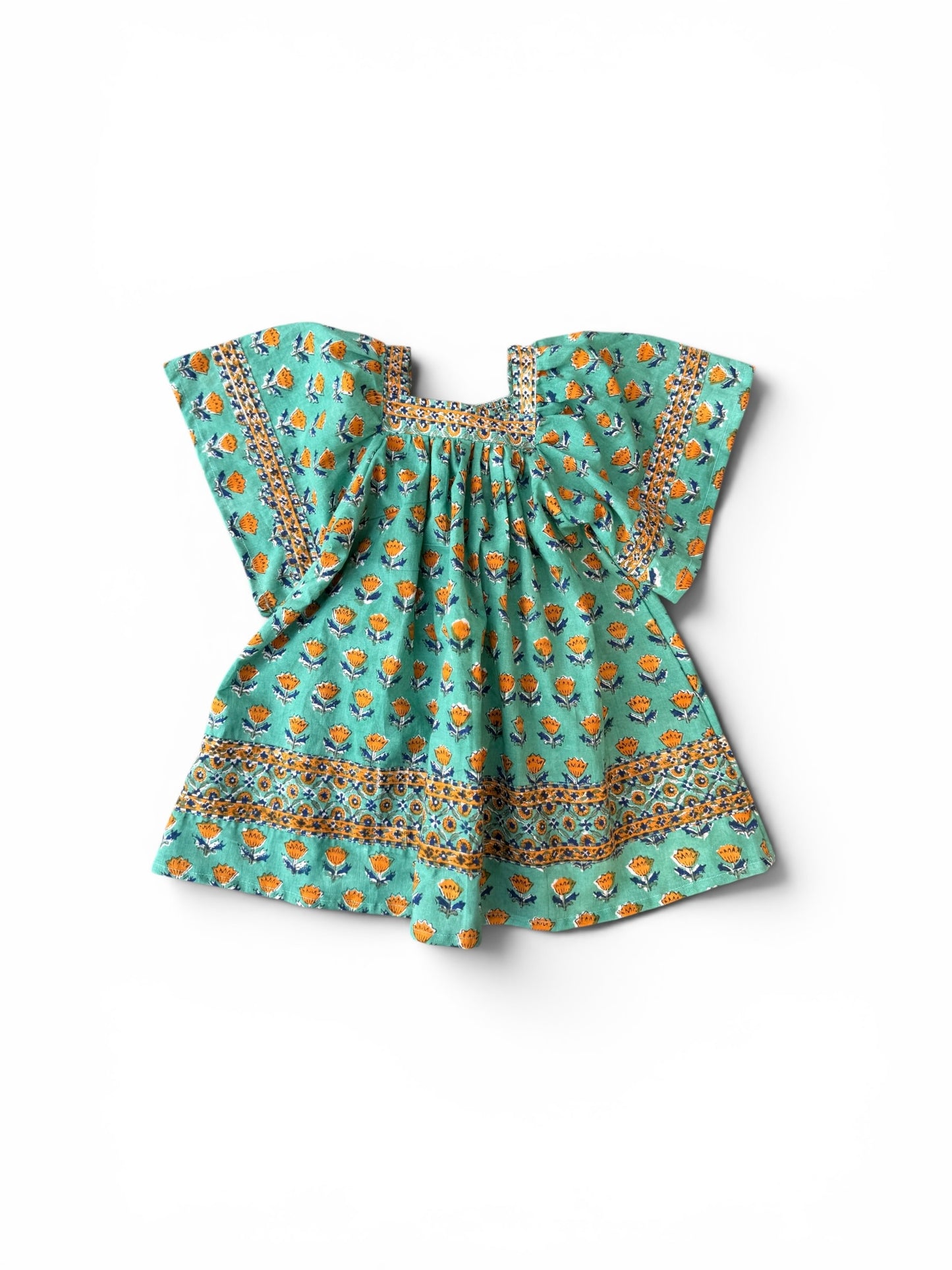 Butterfly Sleeve Frocks Dress