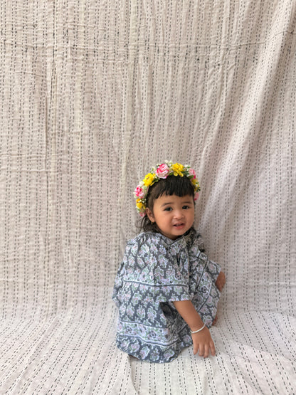 Butterfly Sleeve Frocks Dress