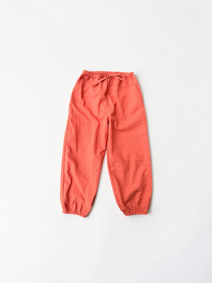 Khadi Dobby Cotton Striped Elastic Comfy Trouser