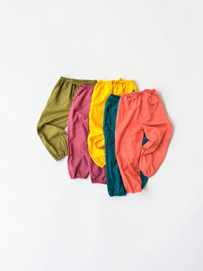 Khadi Dobby Cotton Striped Elastic Comfy Trouser