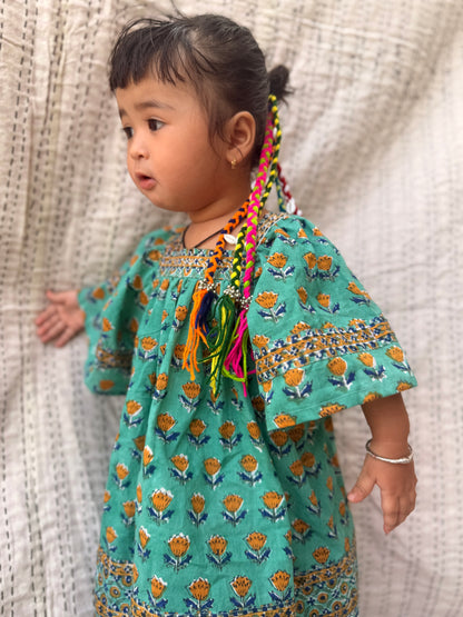 Butterfly Sleeve Frocks Dress