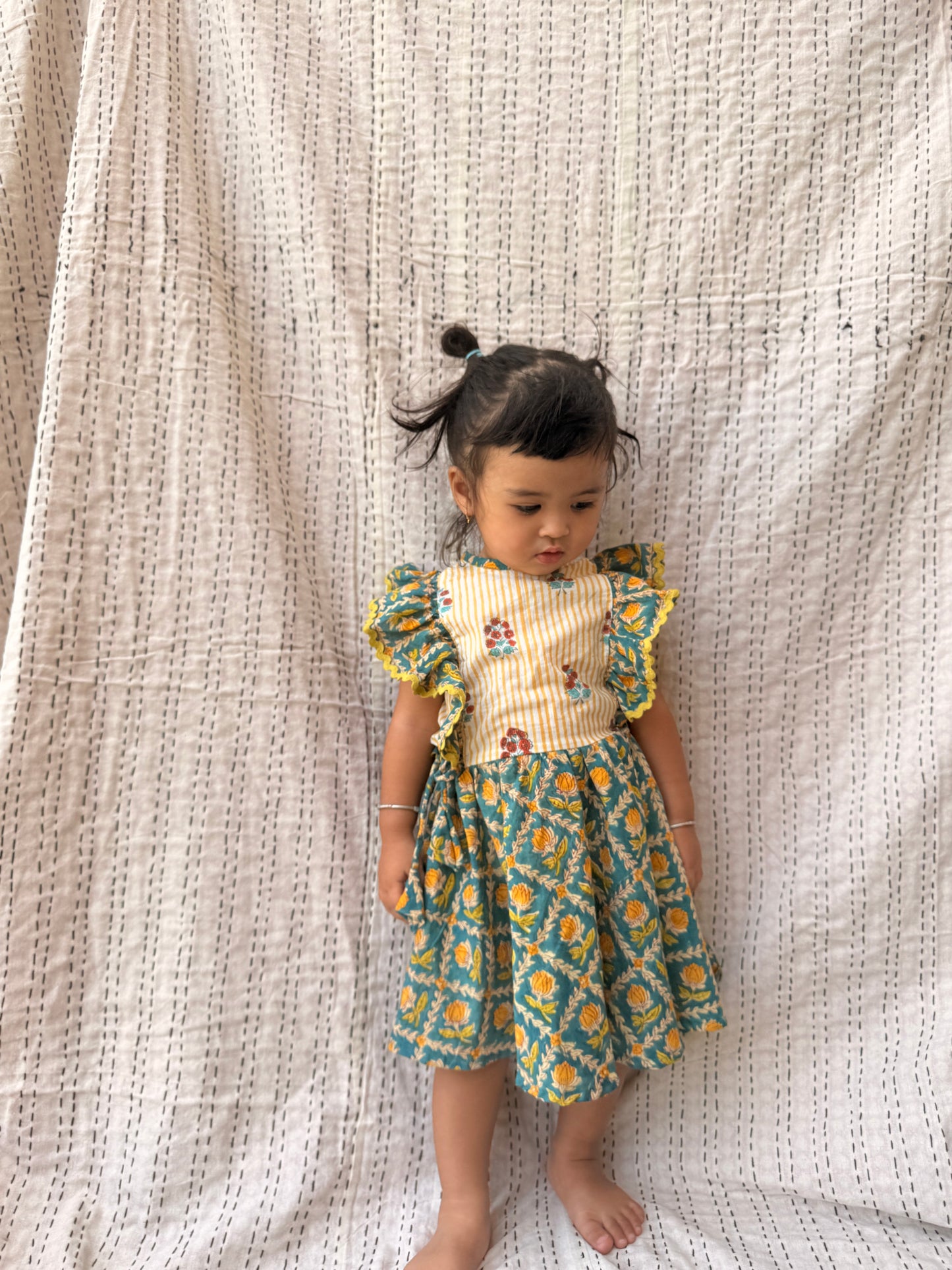 Story Book Ruffled Dress