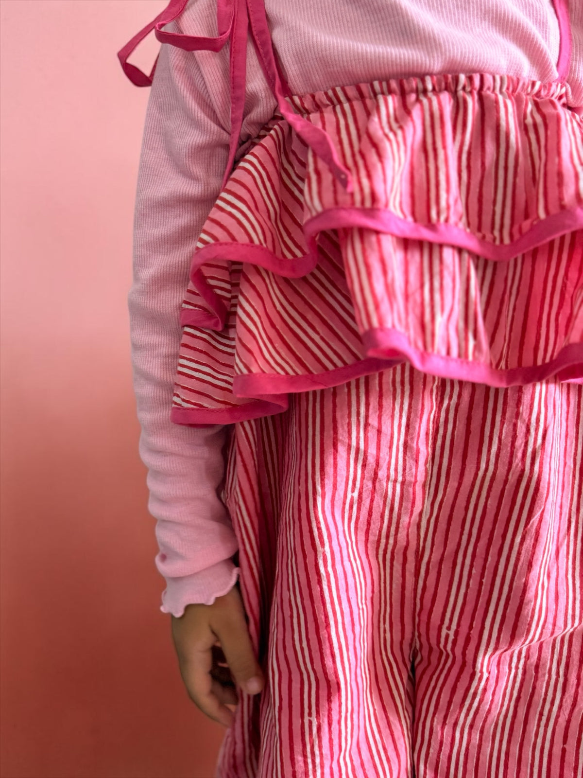 Double Ruffle Jump Suits / Romper