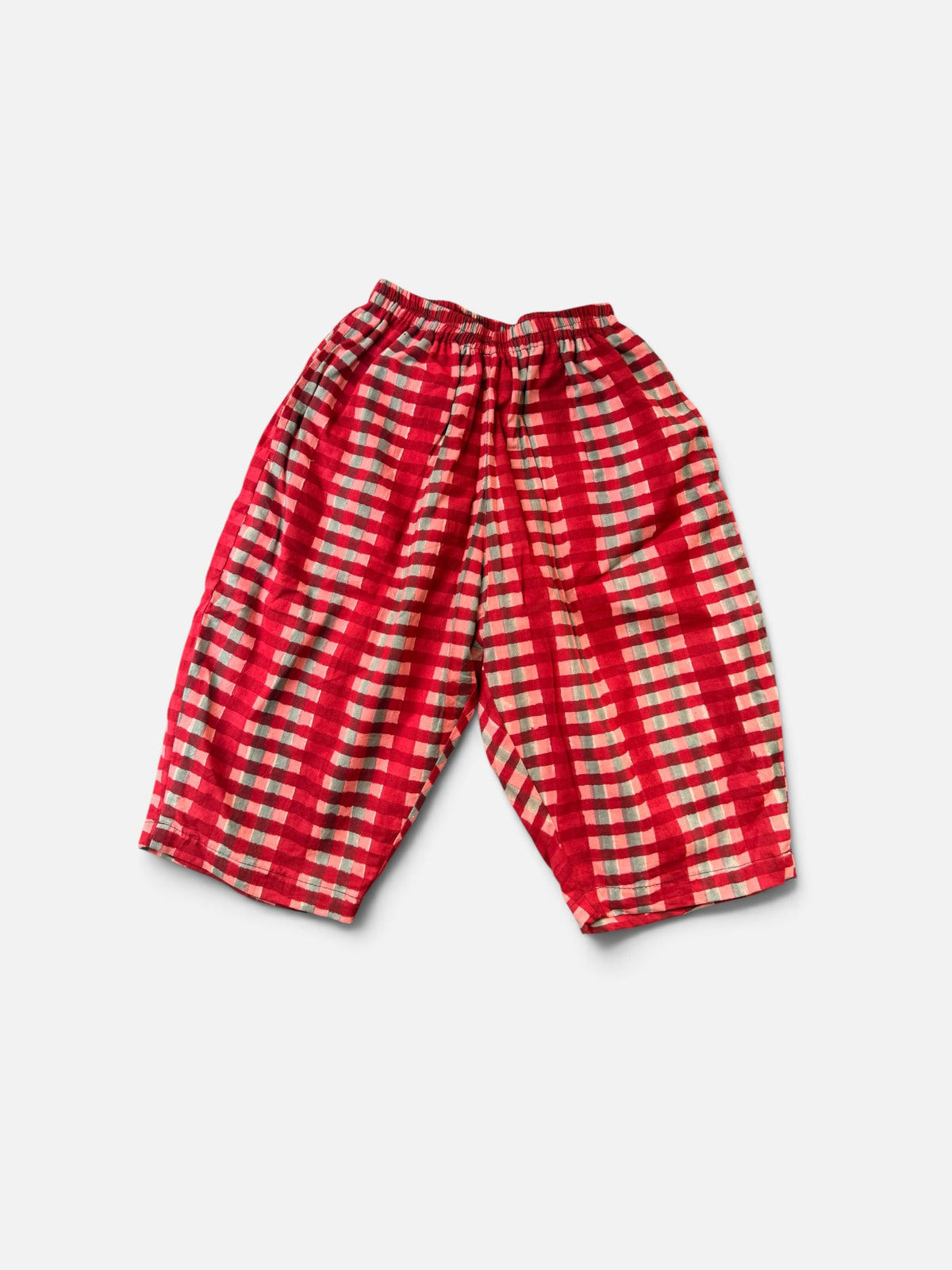 Checks & Stripes Wide Leg Pants