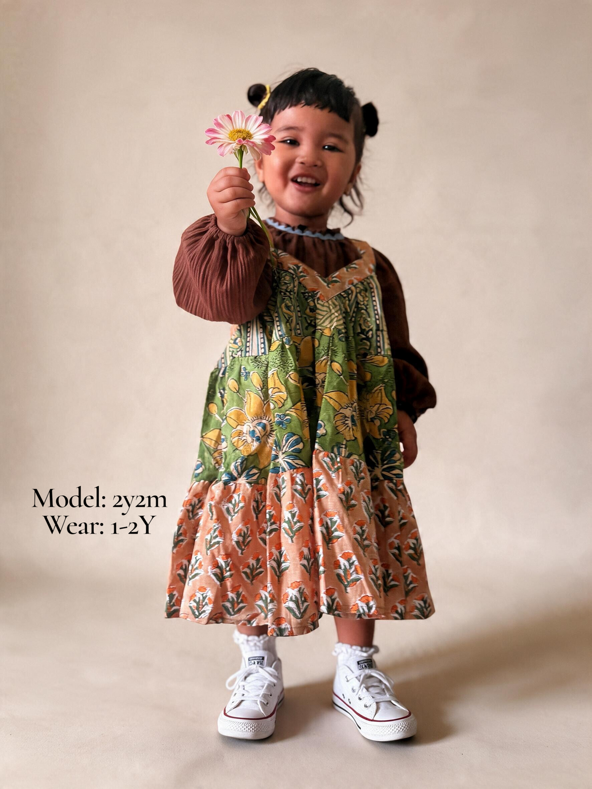 Muslin Cotton Ric-Rac Neck Blouse