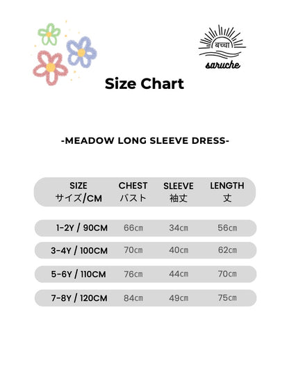 Meadow Long Sleeve Dolly Dress