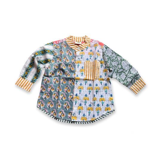 Sunny Funny Patchwork Shirts