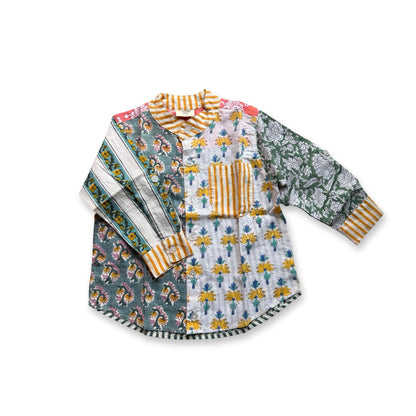 Sunny Funny Patchwork Shirts