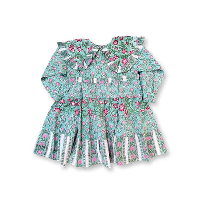 Big Frill Collar Dolly Dress