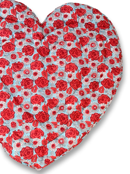 Baby Quilt Play Mat Heart Piping -Single Texetile-