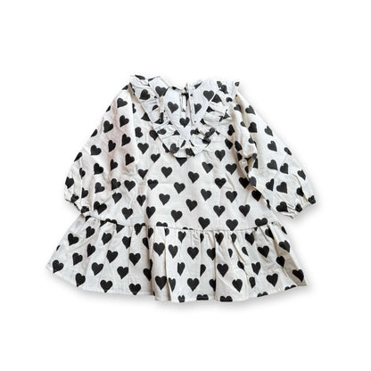 Hearts Frill Dress