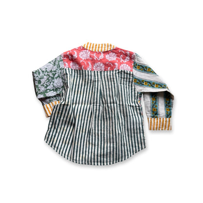 Sunny Funny Patchwork Shirts
