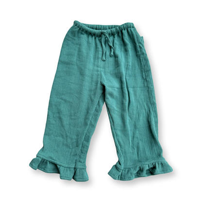 ⭐︎1-10years⭐︎ Organic Crinkle Cotton Frill Pants