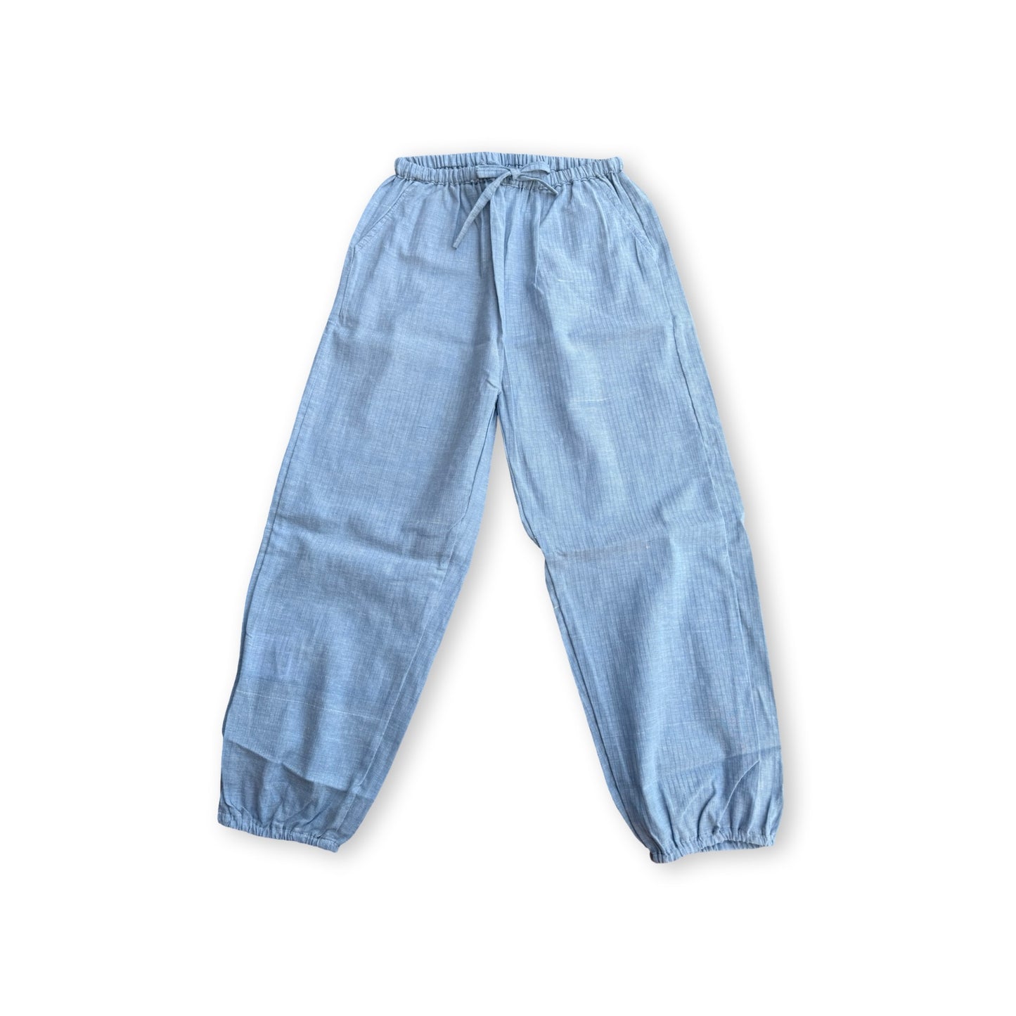 Stripes Dobby Handwoven  South Cotton Long Pants