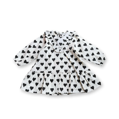 Hearts Frill Dress