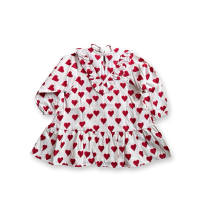 Hearts Frill Dress