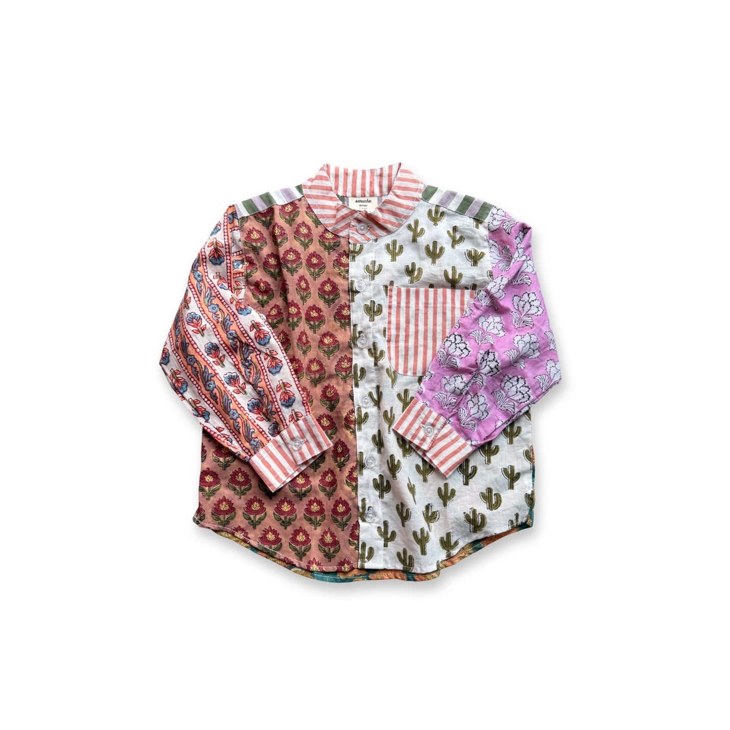 Sunny Funny Patchwork Shirts