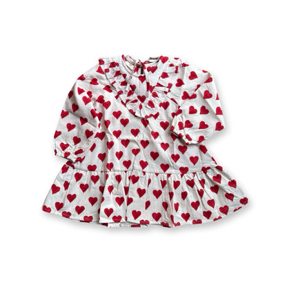 Hearts Frill Dress