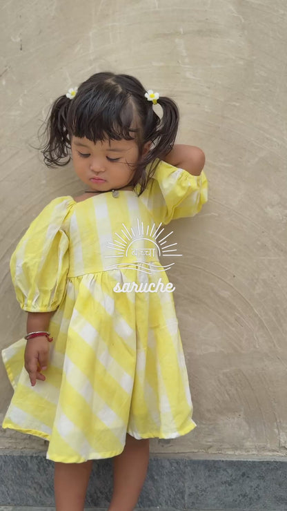 Princess Casual Puff Sleeve Dress